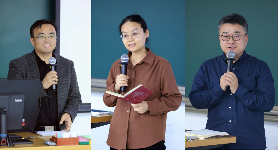 20250313-w88优德中文版官网举行全校学科引擎工作交流会-OEC-左至右:耿华、张羽、刘知远.png