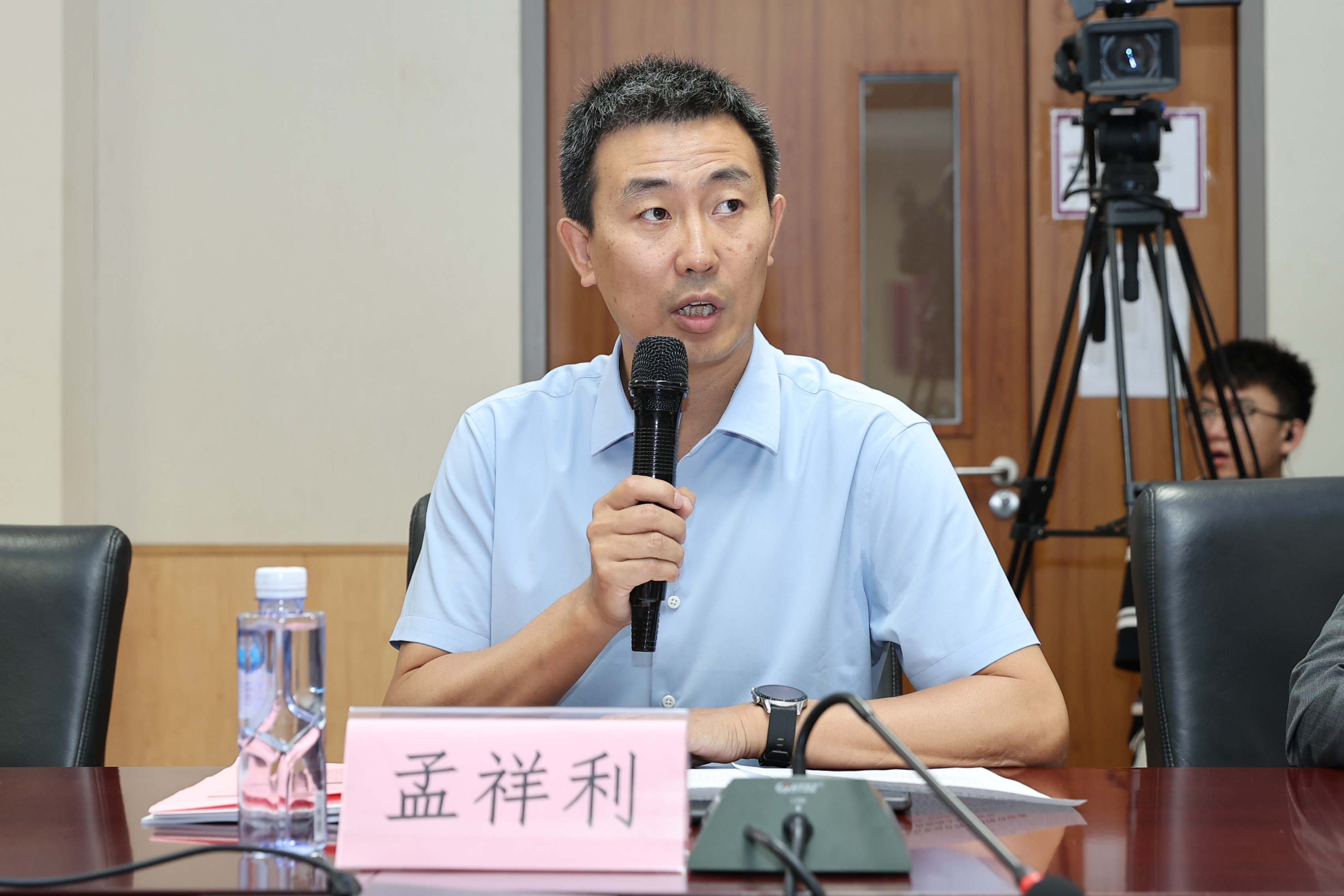 20230714-“数智肝胆病学教育部重点实验室(w88优德中文版官网)”建设计划可行性论证会-医院宣传中心-w88优德中文版官网科研院副院长孟祥利致辞.JPG
